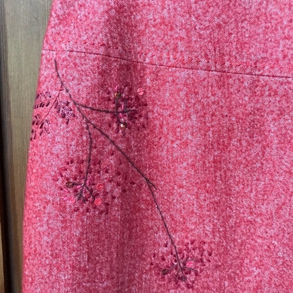 Bcbgmaxazria Wool Blend Embellished Pencil Skirt - Picture 5 of 8